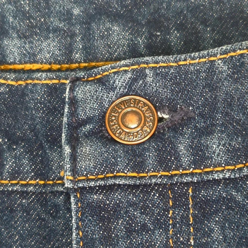 Vtg Levi's 90s 517 Orange Tab Bootcut Jeans Mens 36x32‎ Blue Made USA 1996 Dark